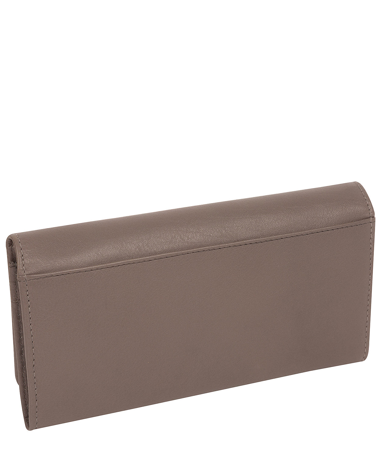 'Lorelei' Elephant Grey Leather Purse