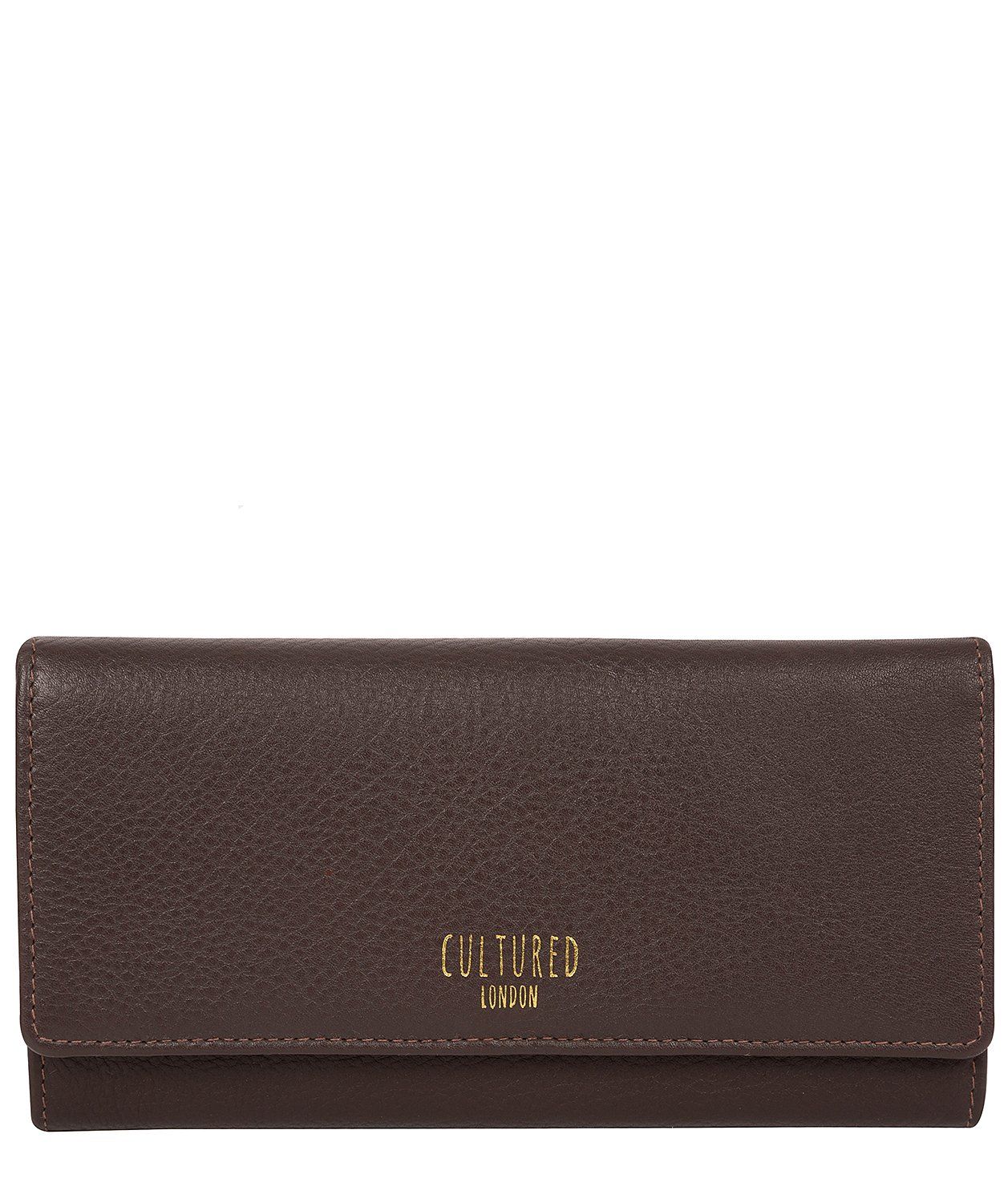 'Lorelei' Espresso Leather Purse