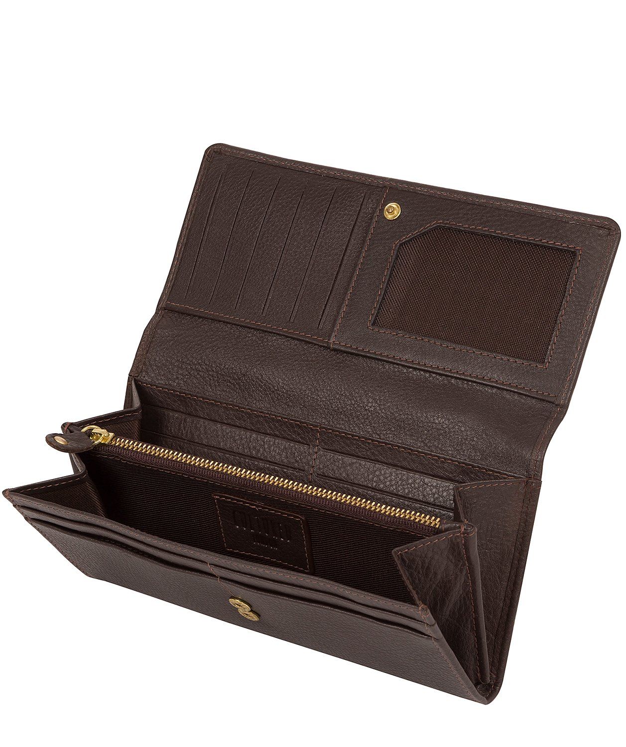 'Lorelei' Espresso Leather Purse