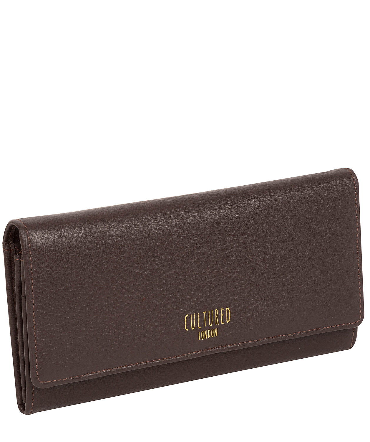 'Lorelei' Espresso Leather Purse