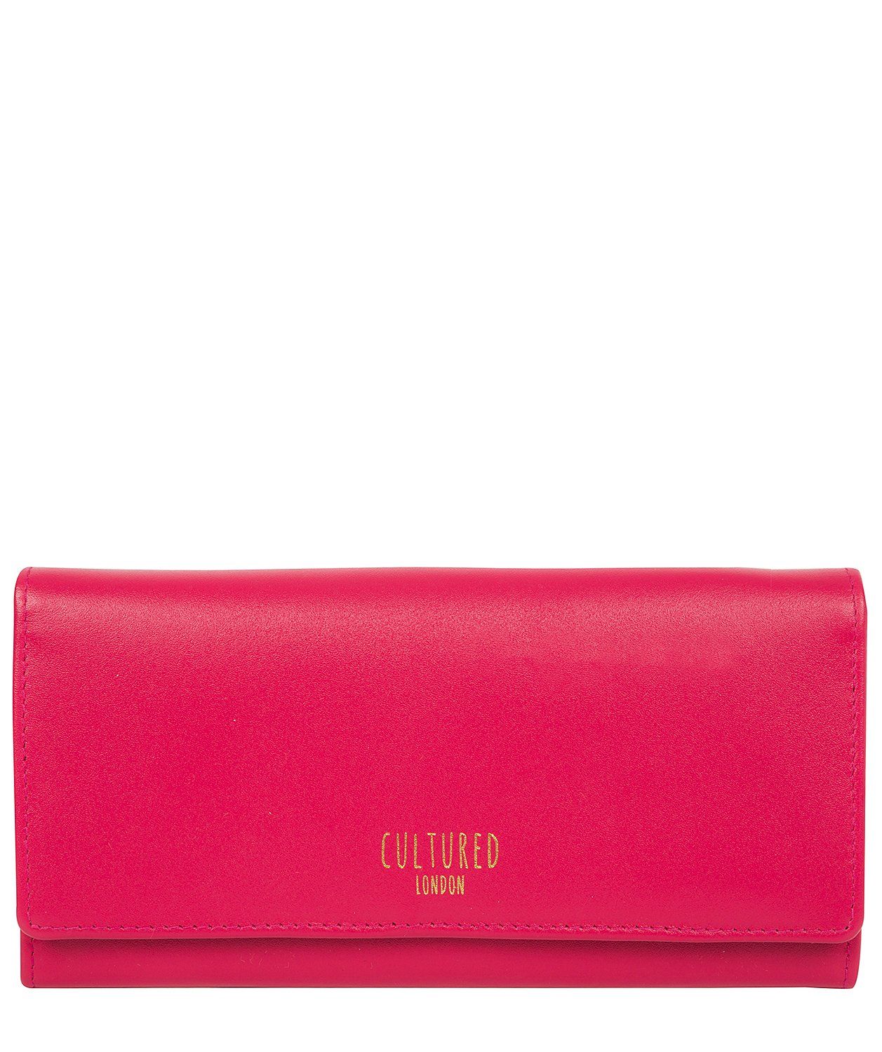 'Lorelei' Fushia Leather Purse