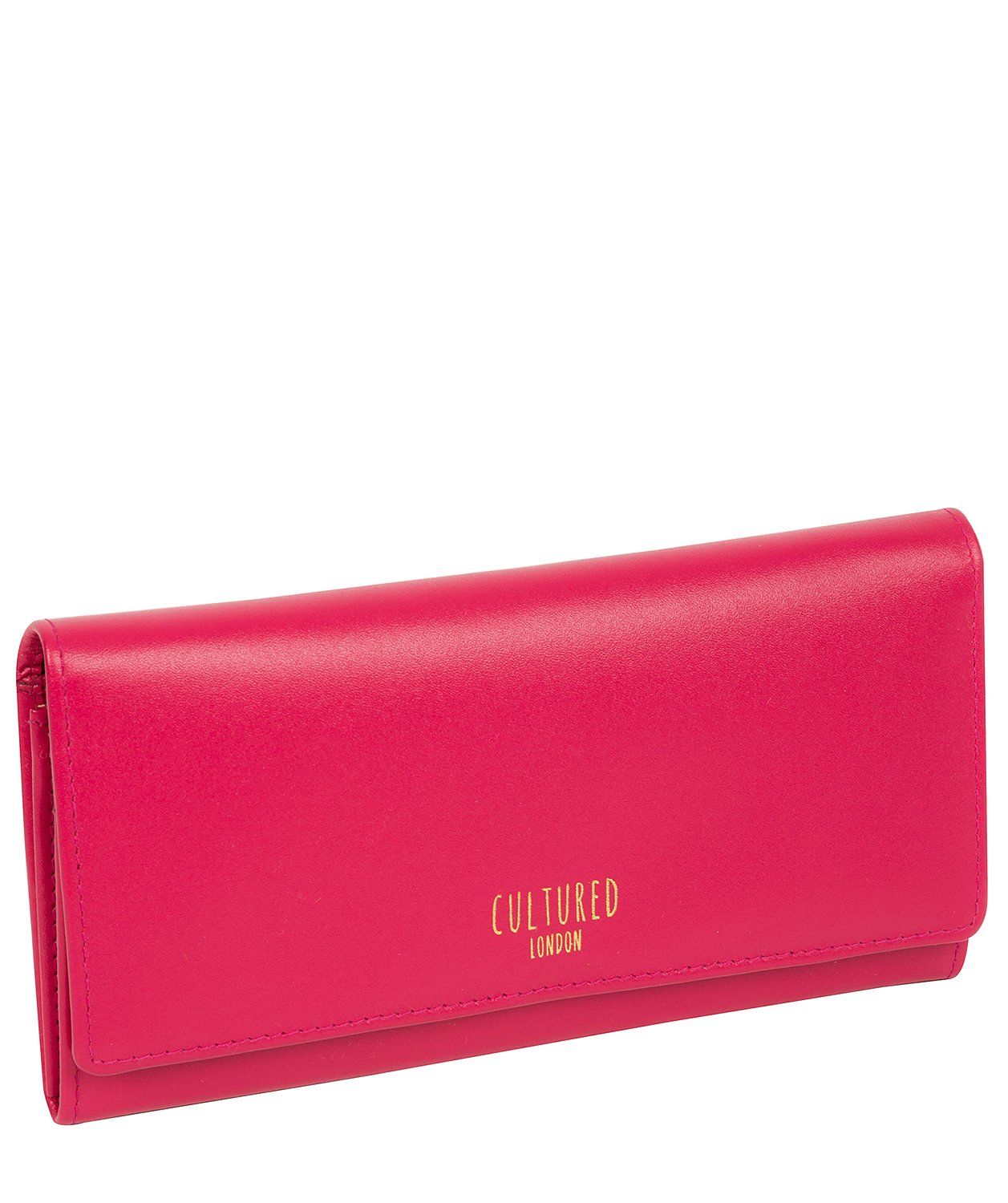 'Lorelei' Fushia Leather Purse