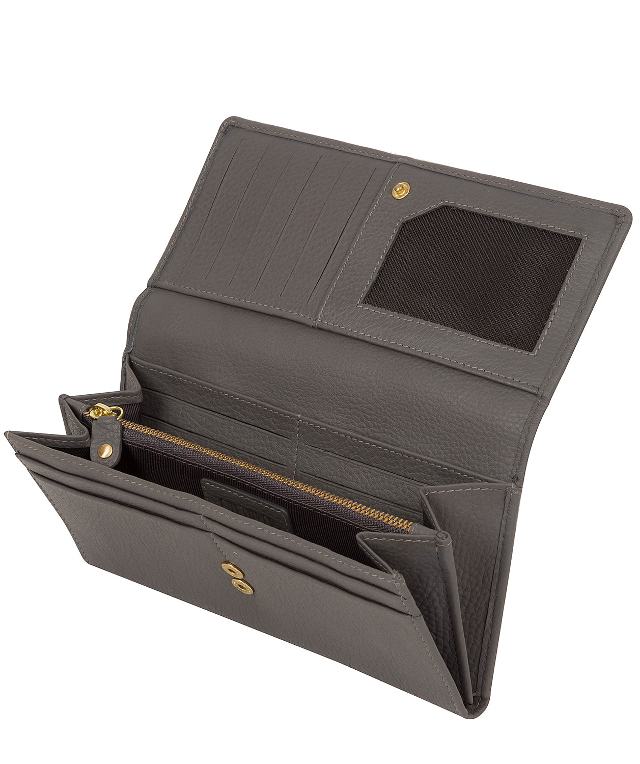 'Lorelei' Grey Leather Purse