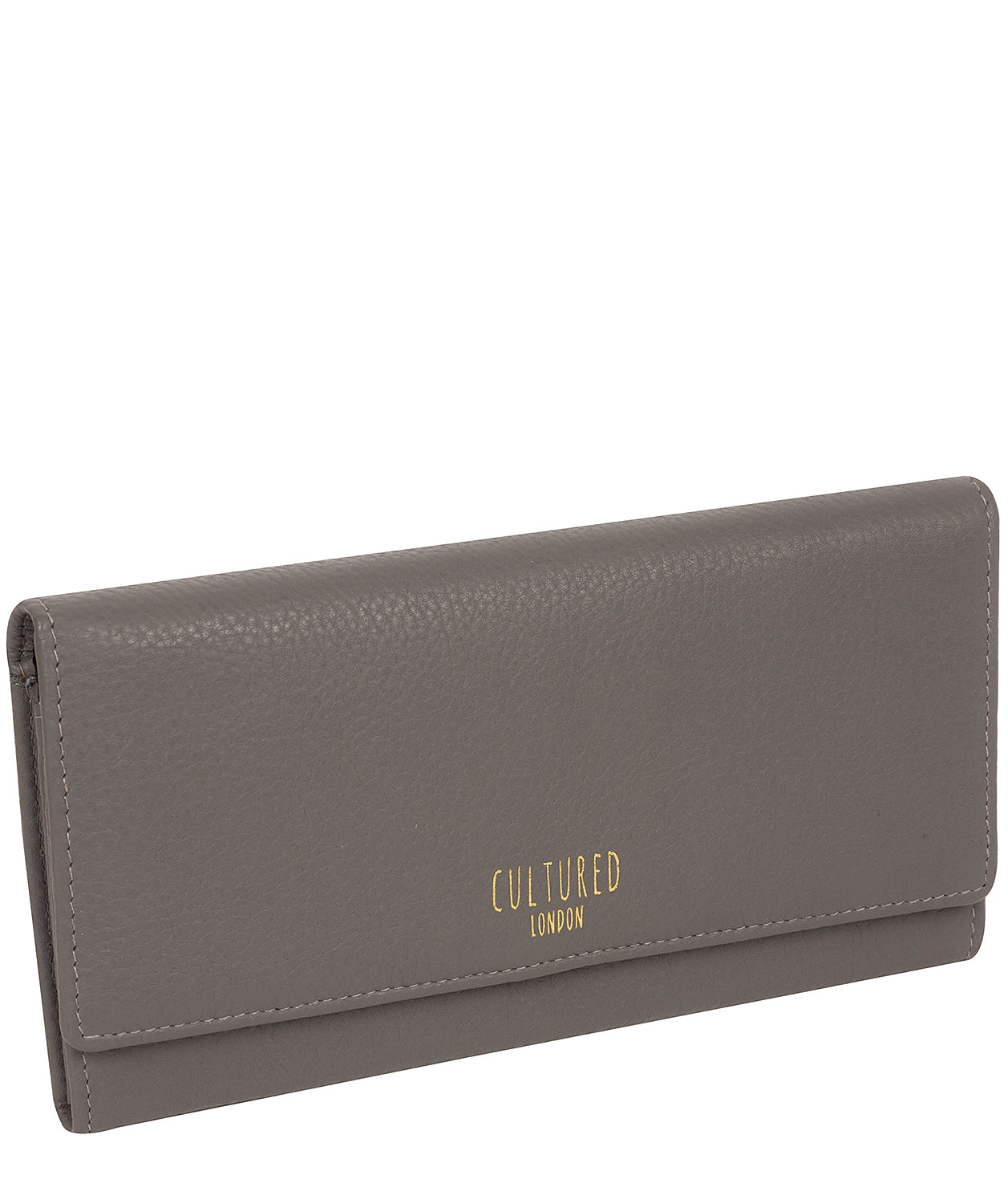 'Lorelei' Grey Leather Purse