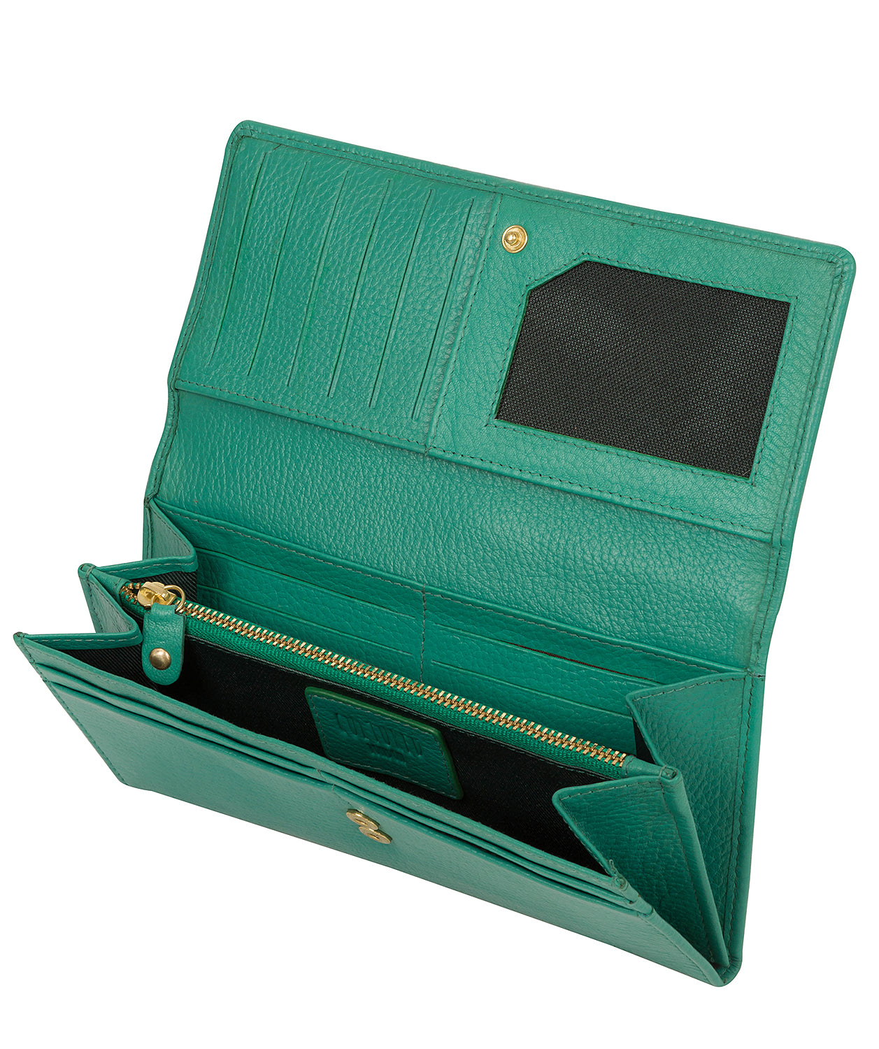 'Lorelei' Leaf Green Leather Purse