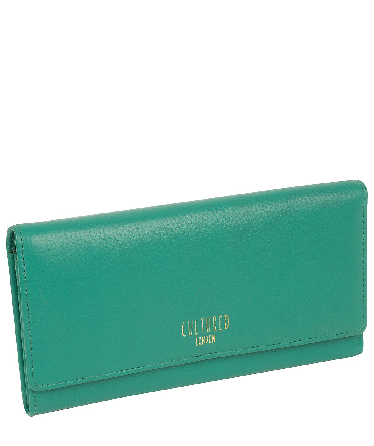 'Lorelei' Leaf Green Leather Purse