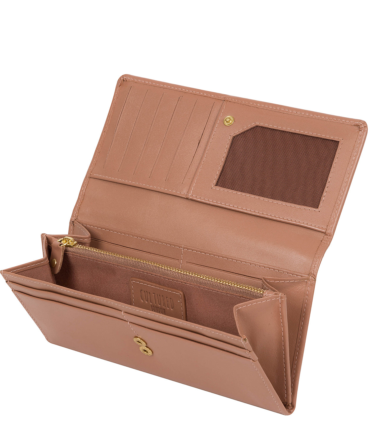 'Lorelei' Mocha Leather Purse