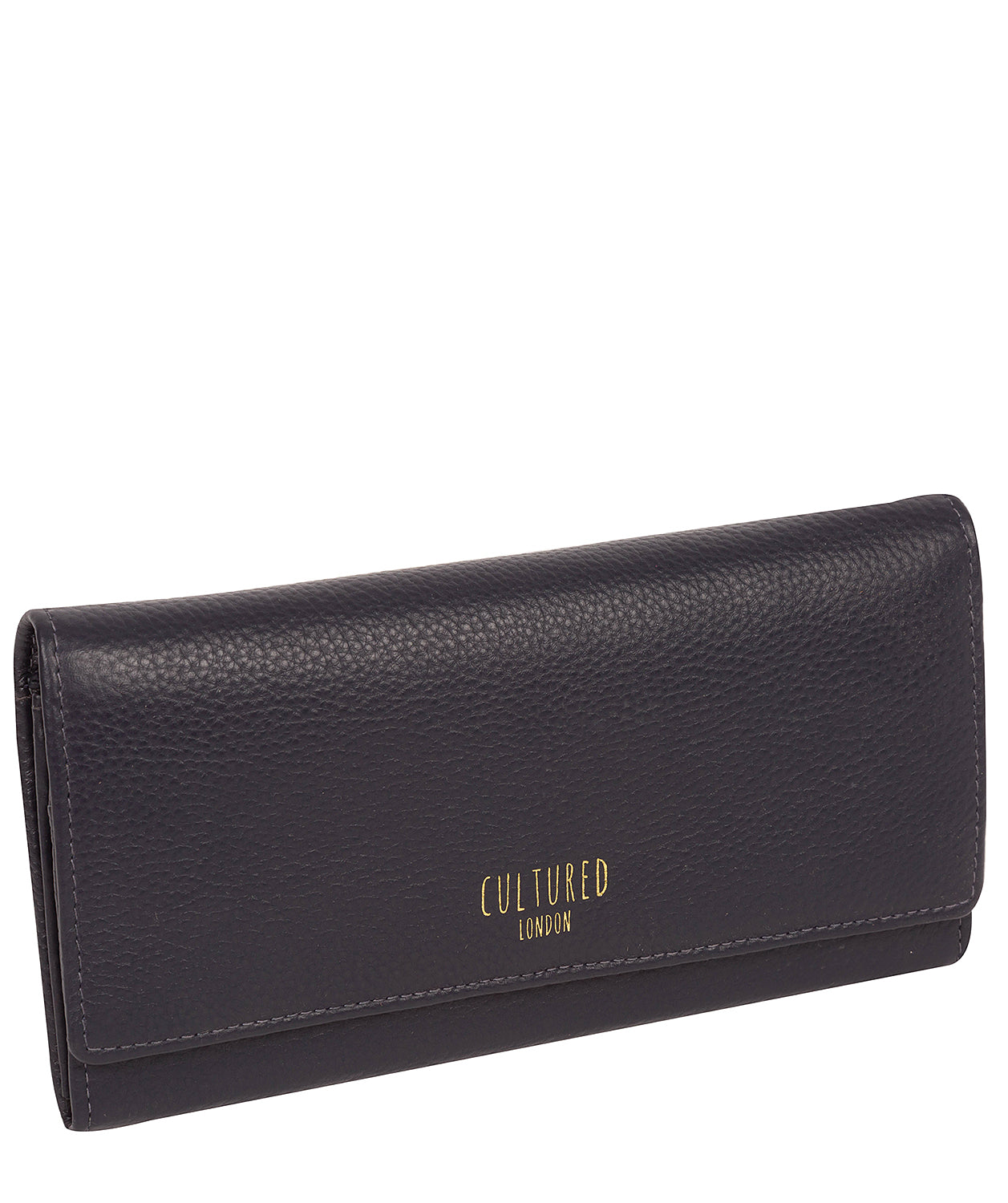 'Lorelei' Oxford Blue Leather Purse