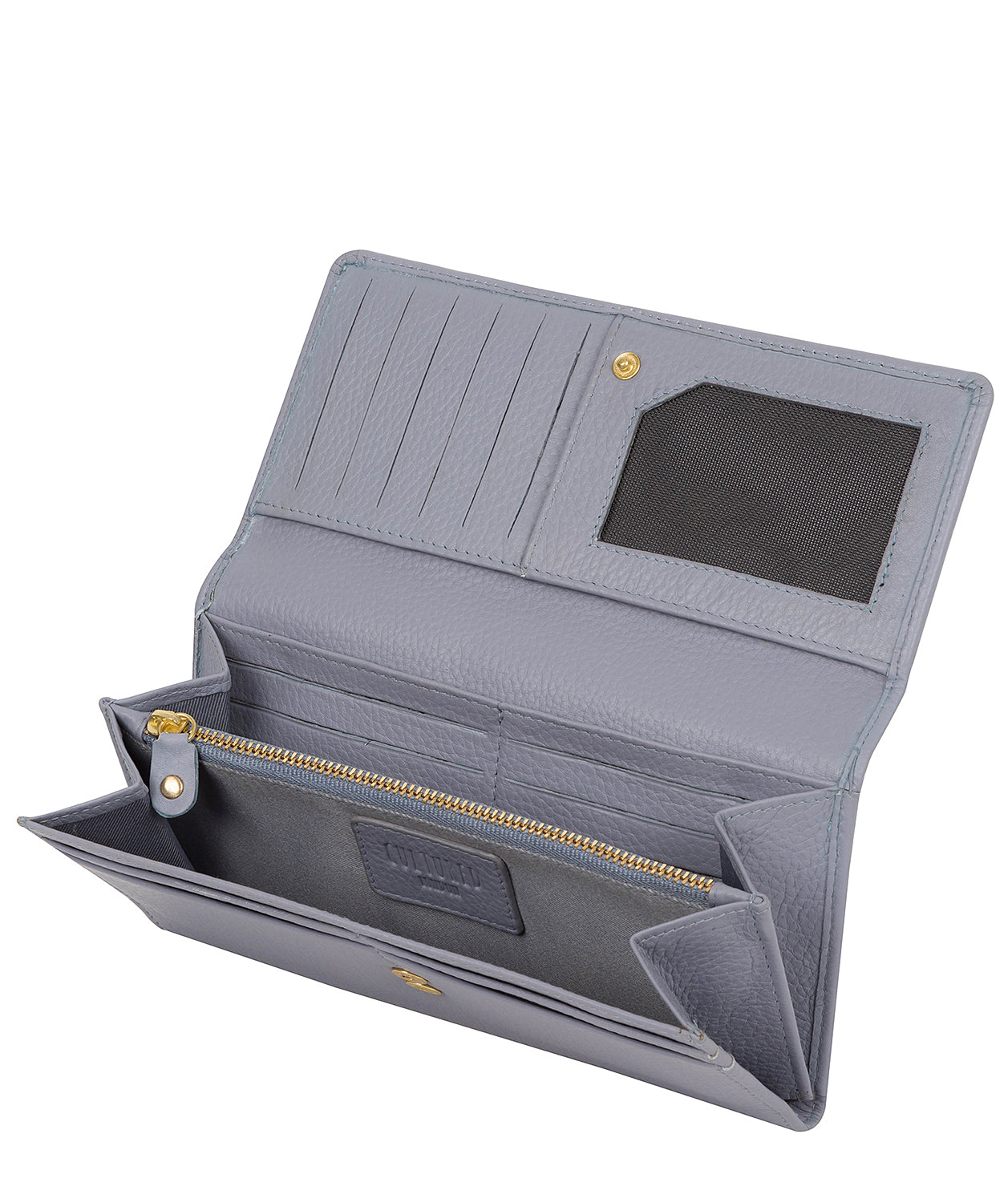 'Lorelei' Pale Blue Leather Purse