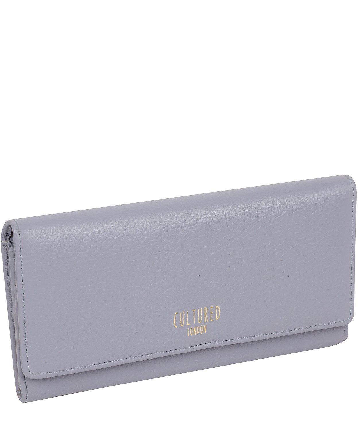 'Lorelei' Pale Blue Leather Purse