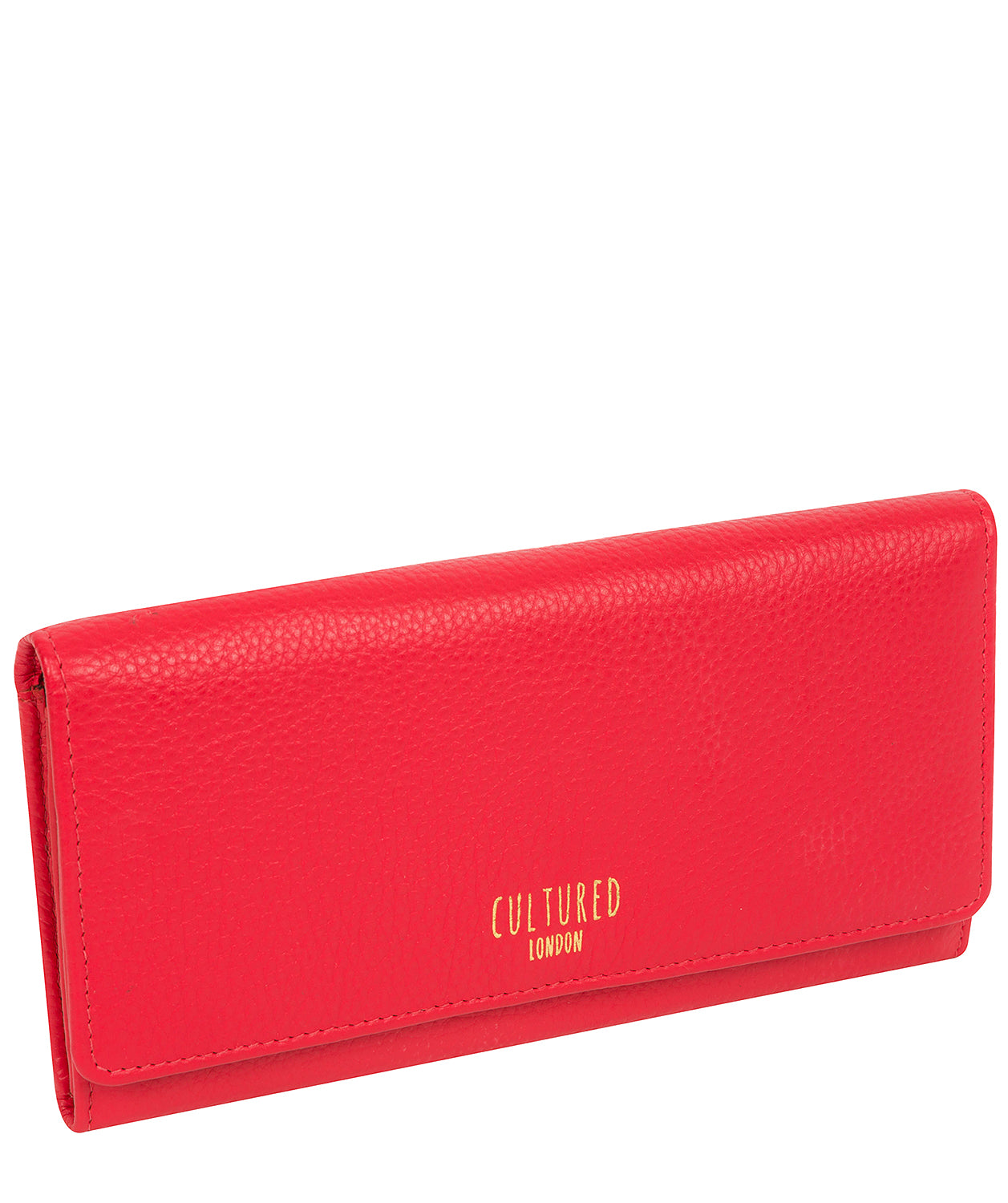 'Lorelei' Royal Red Leather Purse