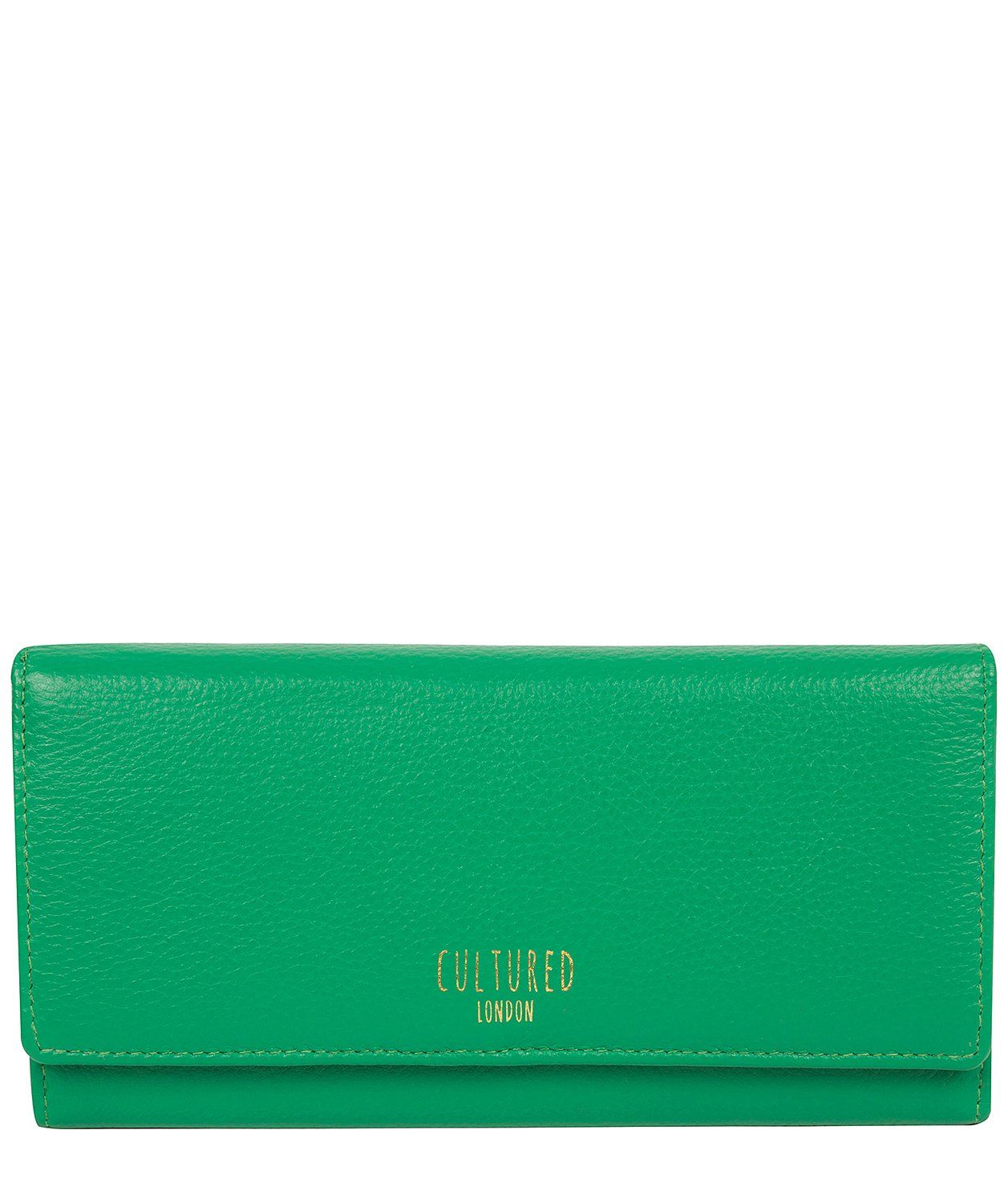 'Lorelei' Shamrock Leather Purse