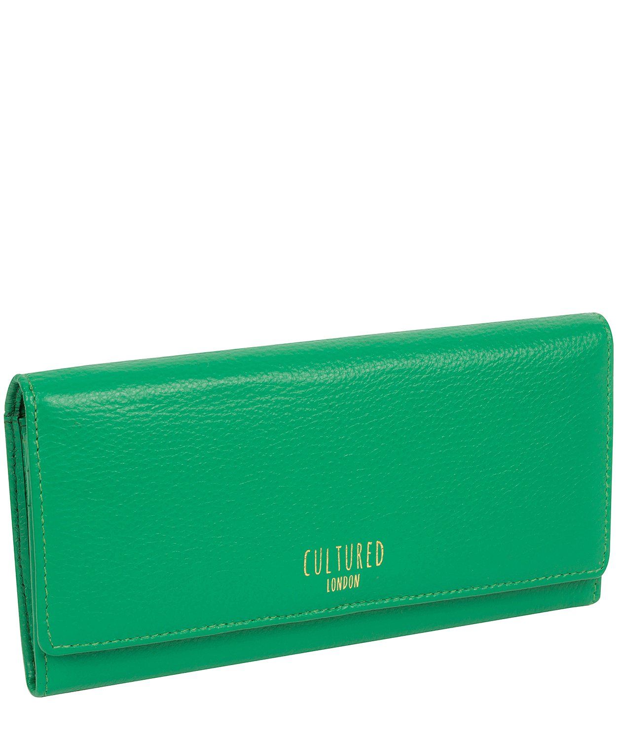 'Lorelei' Shamrock Leather Purse