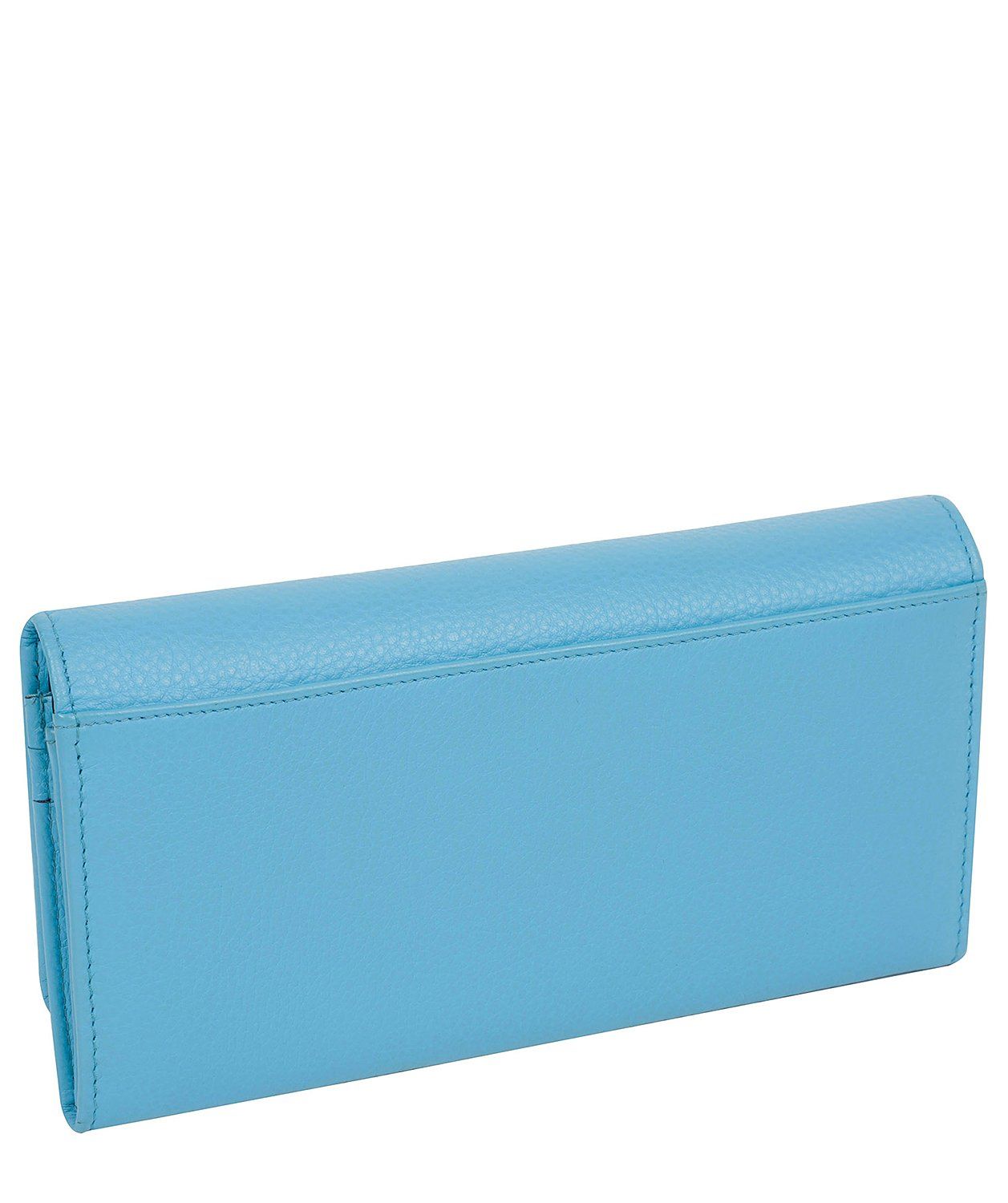 'Lorelei' Sky Blue Leather Purse