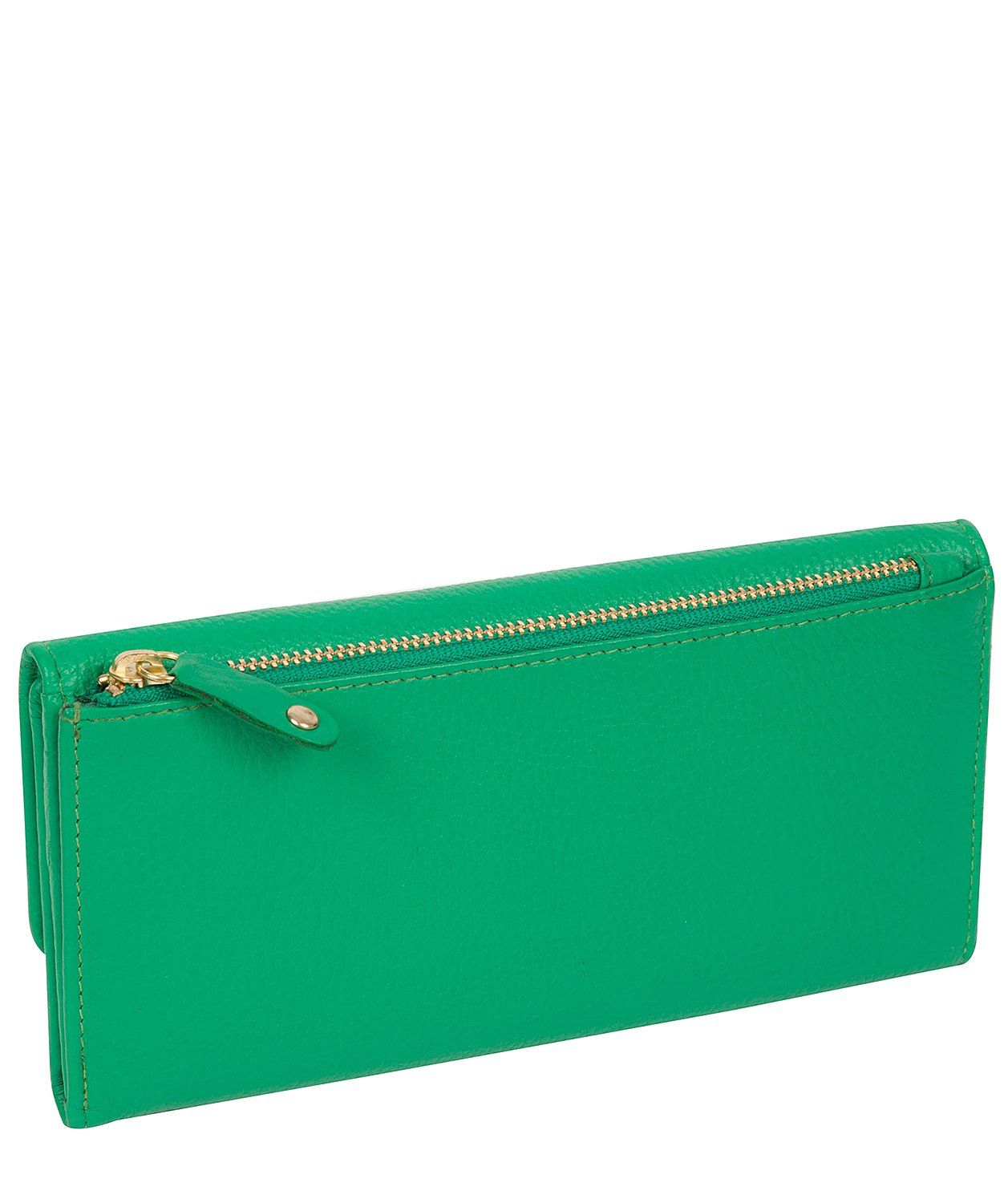 'Talulla' Shamrock Green Leather Purse