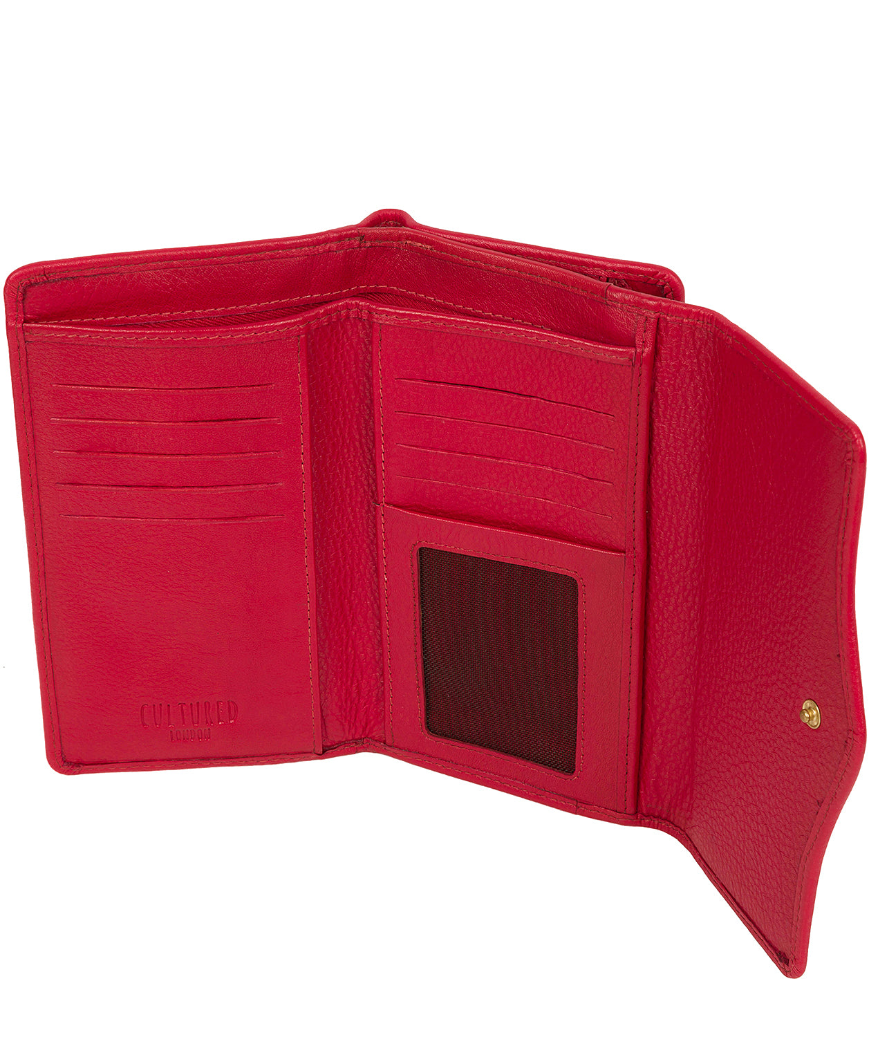 'Letitia' Red Leather Purse