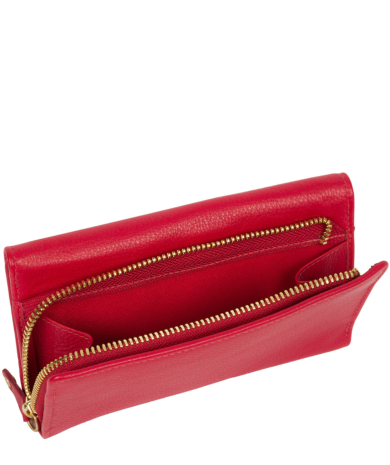 'Letitia' Red Leather Purse