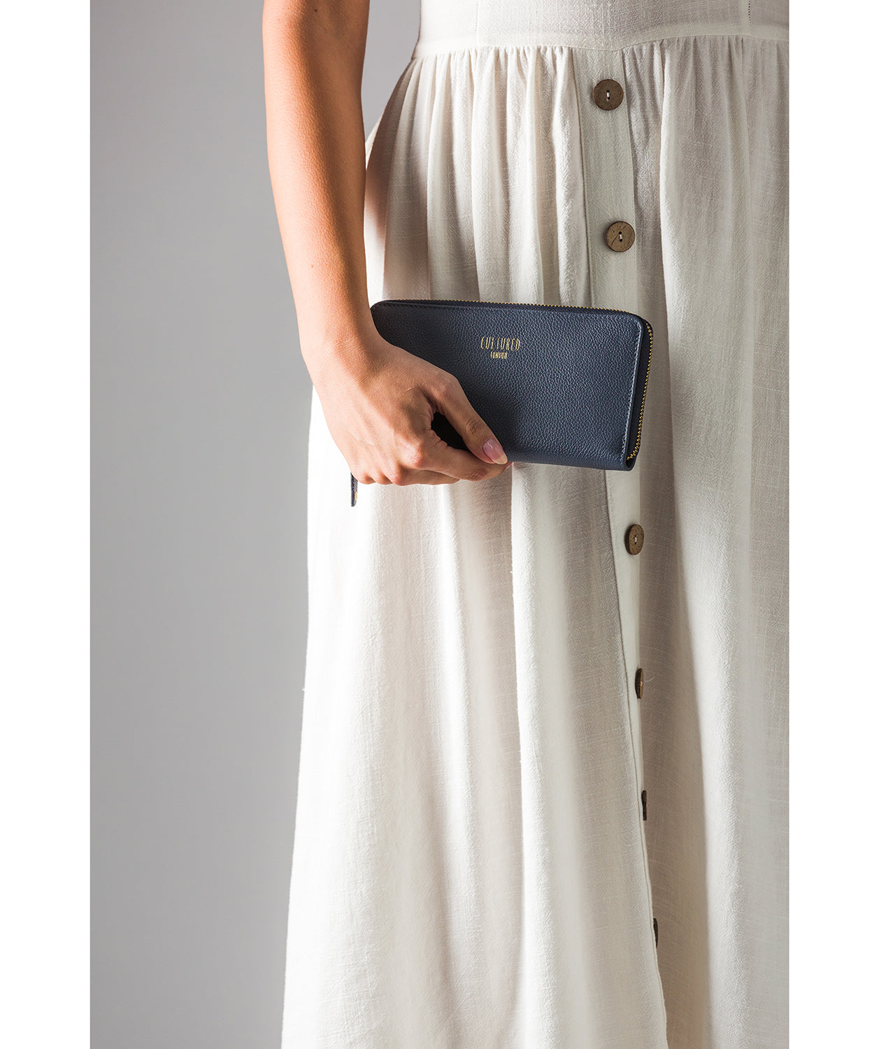 'Tabitha' Aegean Leather Purse