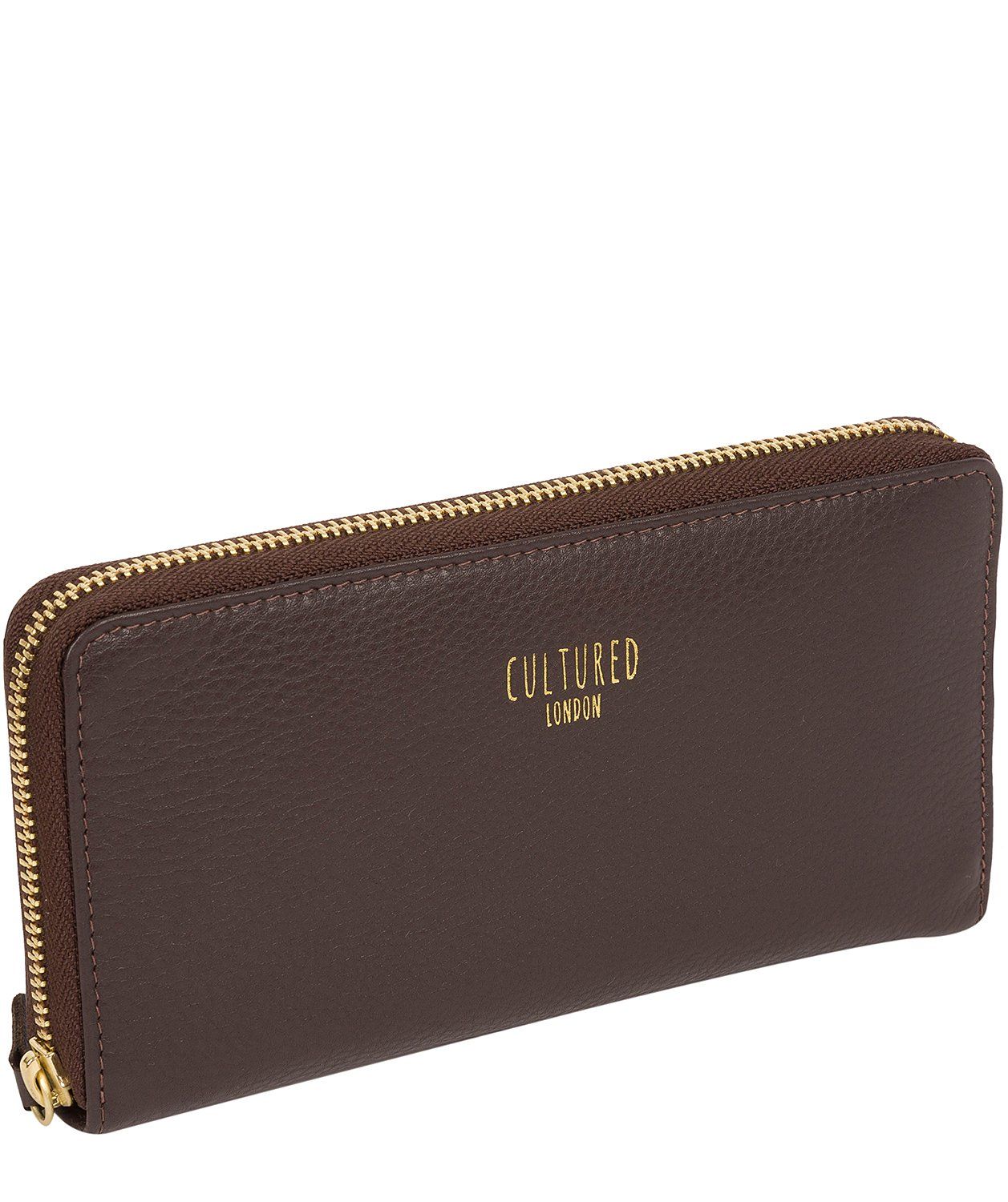 'Tabitha' Espresso Leather Purse