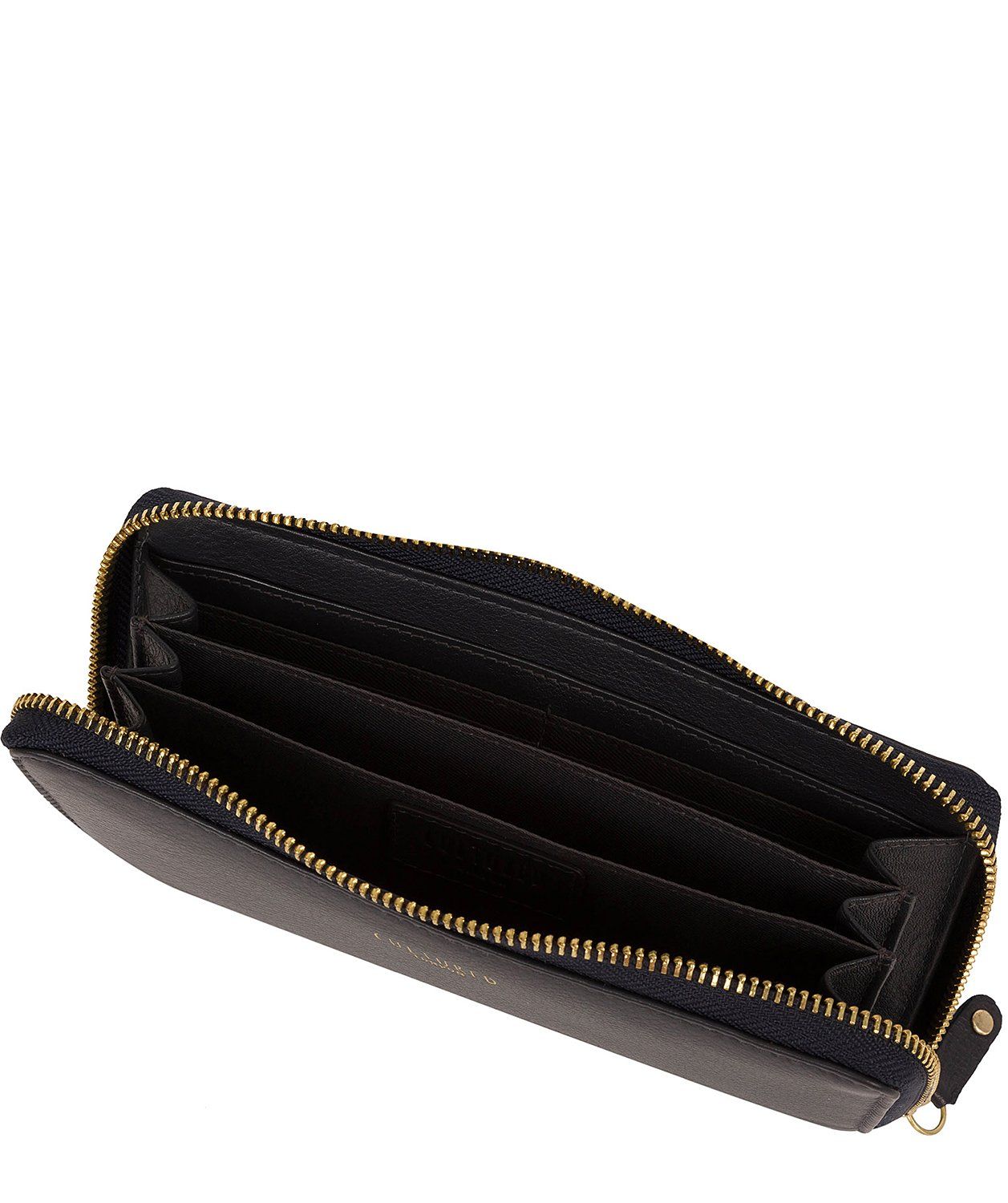 'Tabitha' Pebble Blue Leather Purse Pure Luxuries London