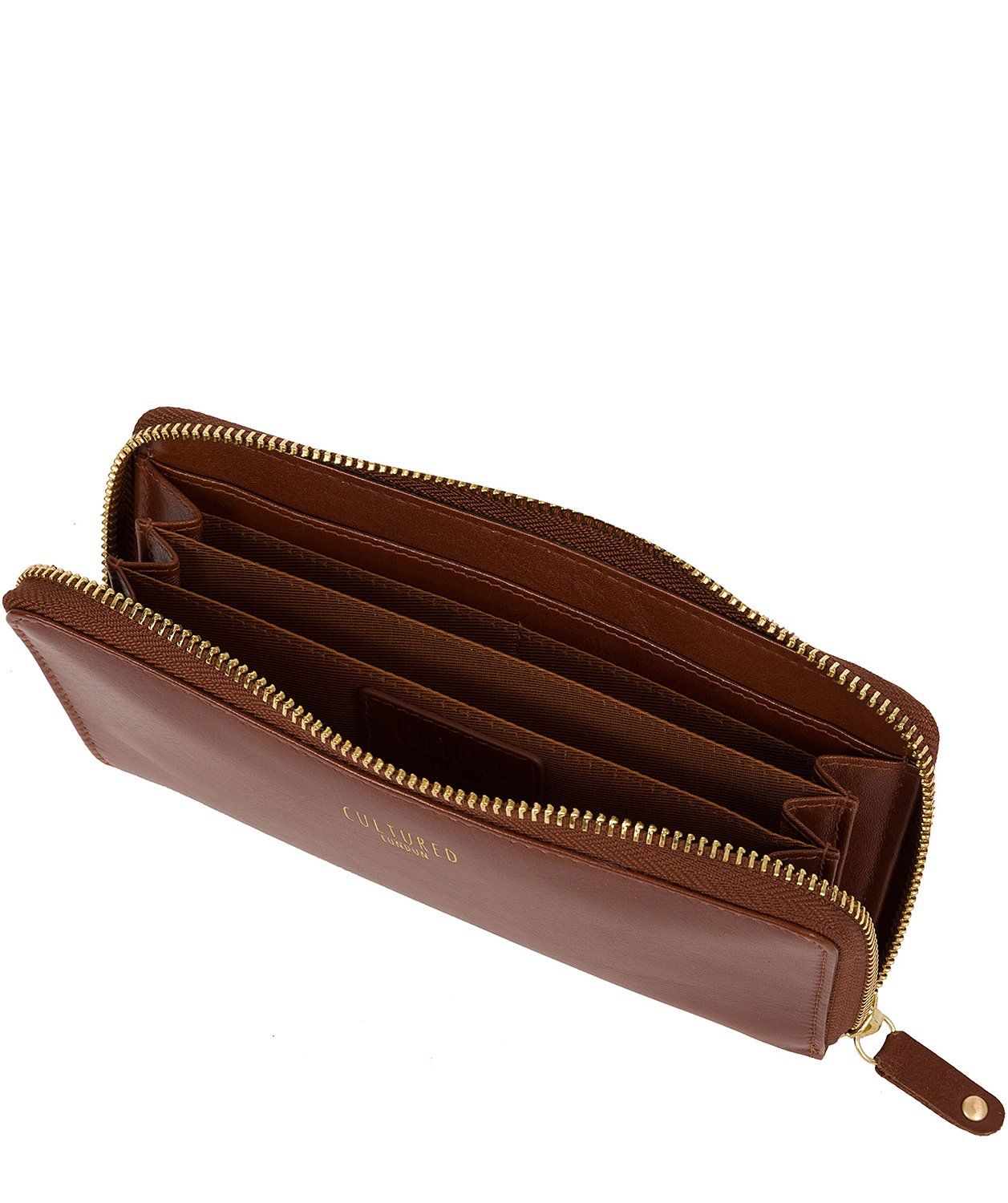 'Tabitha' Saddle Leather Purse
