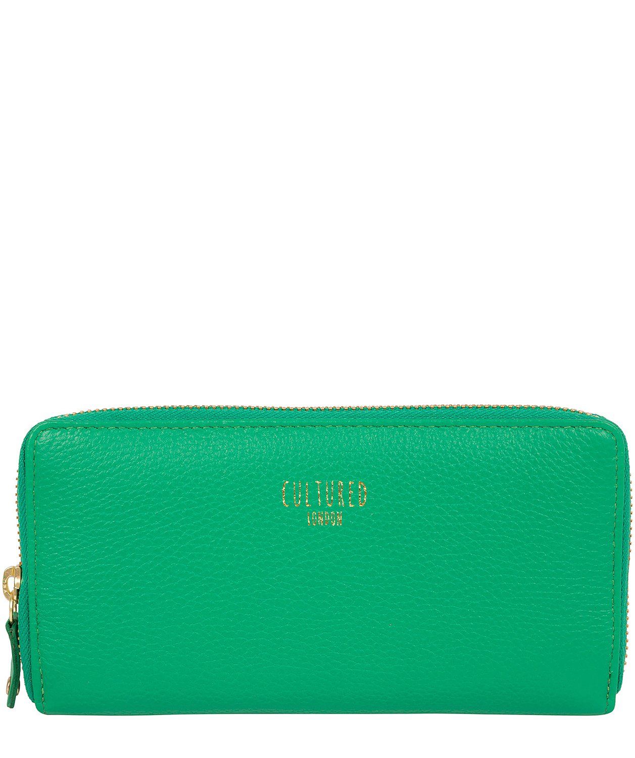 'Tabitha' Shamrock Leather Purse