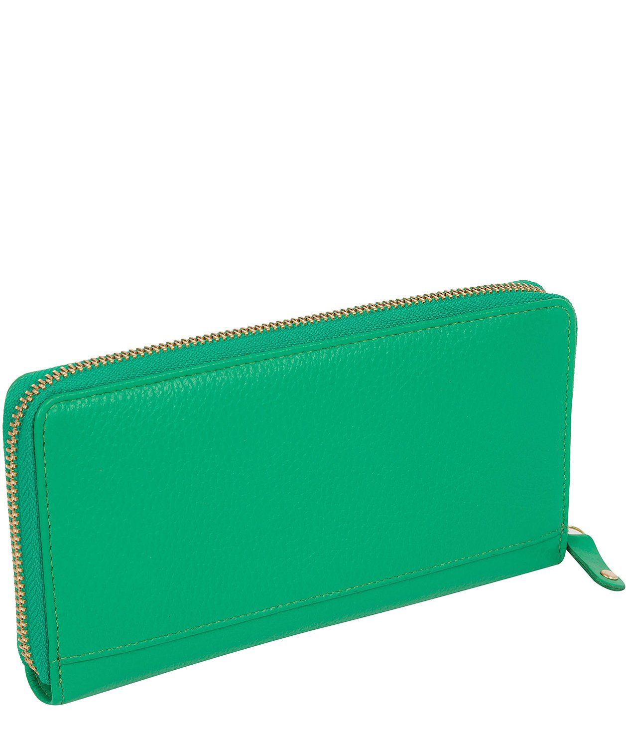 'Tabitha' Shamrock Leather Purse