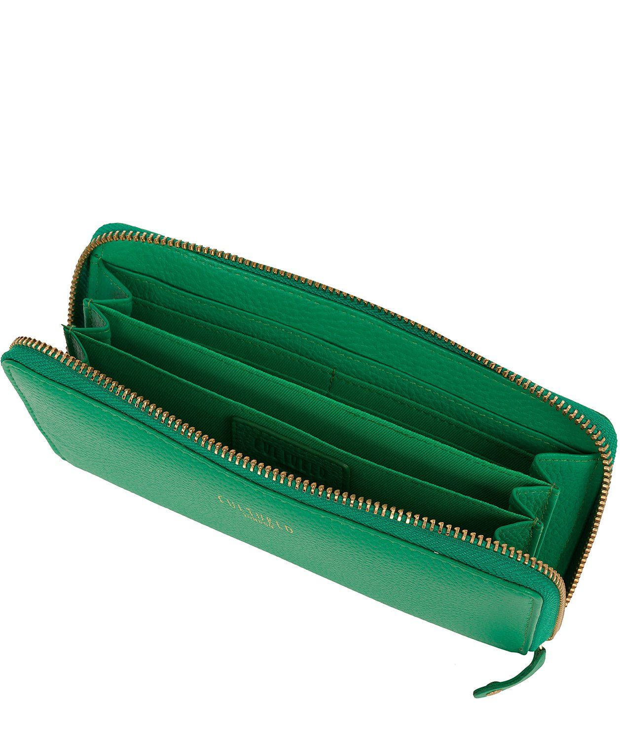 'Tabitha' Shamrock Leather Purse