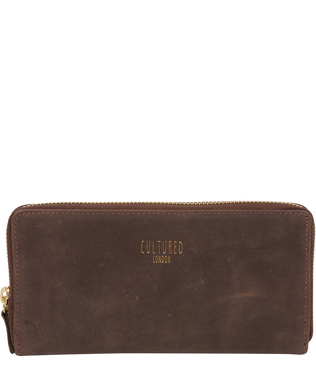 'Tabitha' Vintage Brown Leather Purse