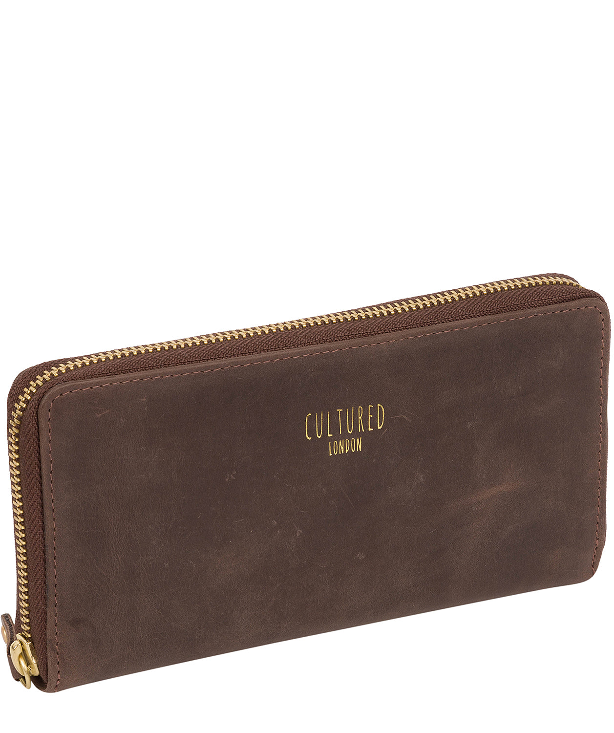 'Tabitha' Vintage Brown Leather Purse