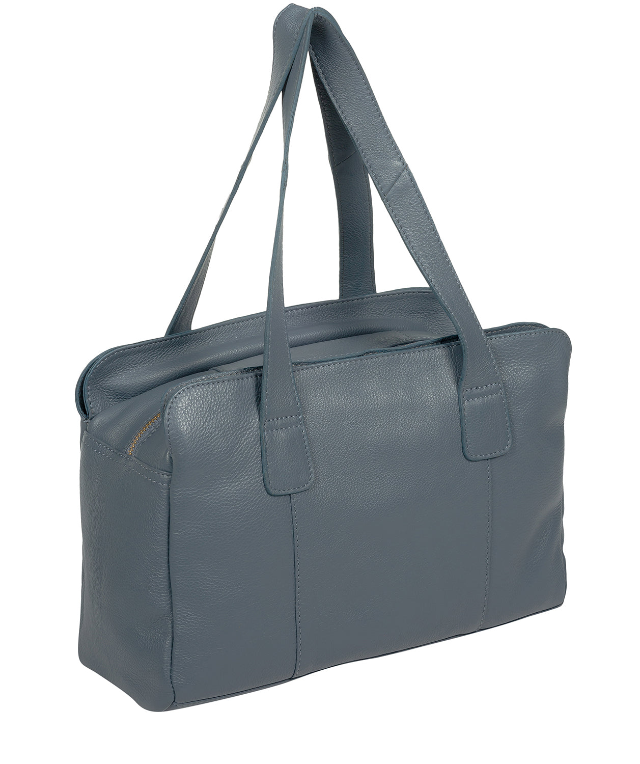 'Marquee' Moonlight Blue Leather Handbag
