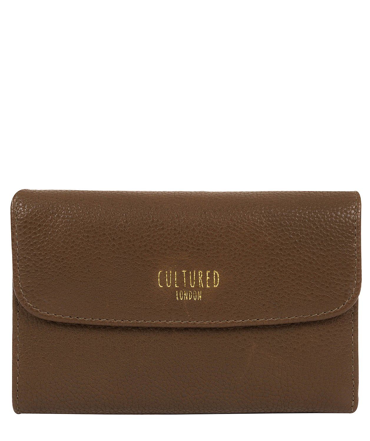 'Tatiana' Pine Needle Leather Purse Pure Luxuries London