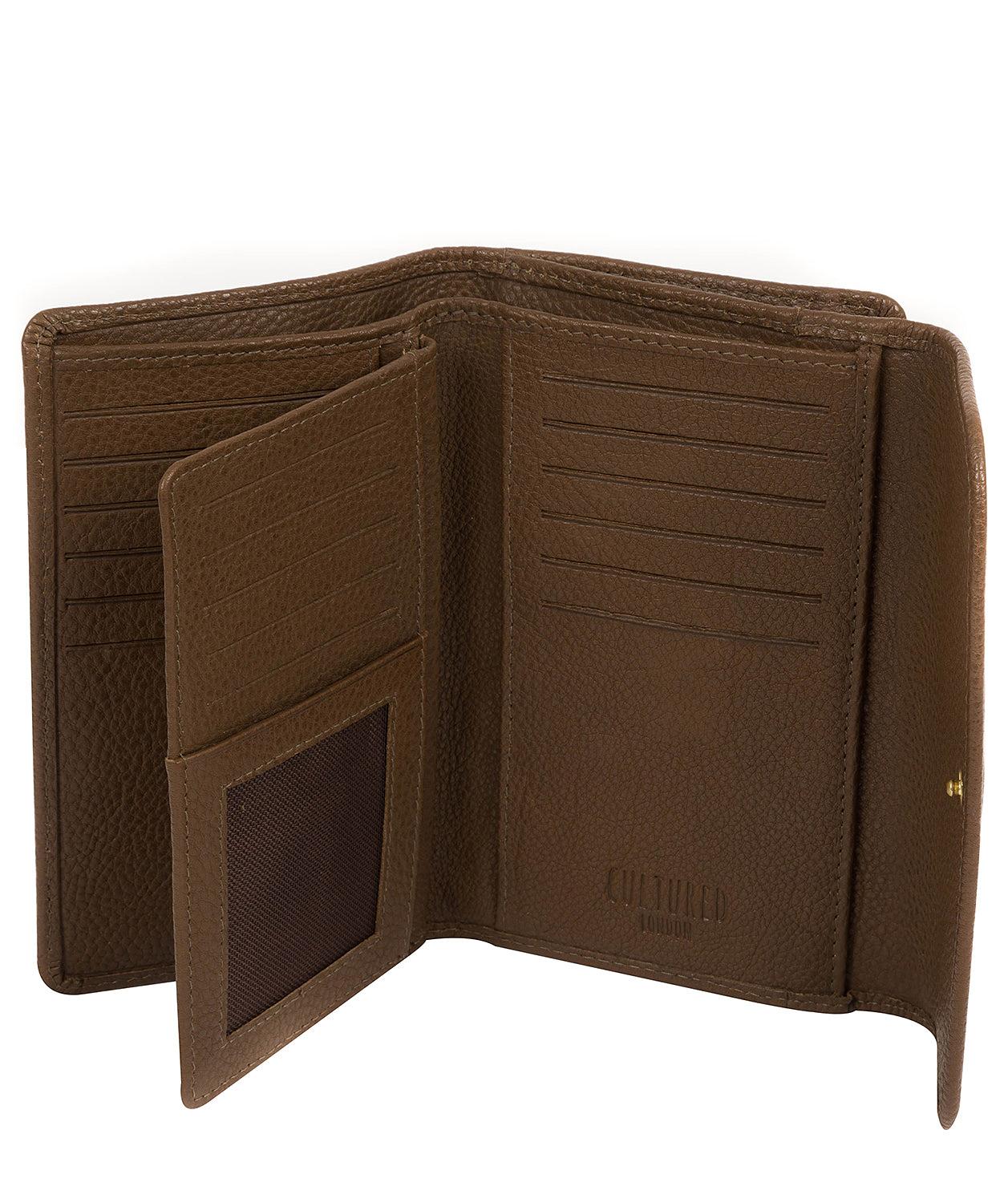 'Tatiana' Pine Needle Leather Purse Pure Luxuries London