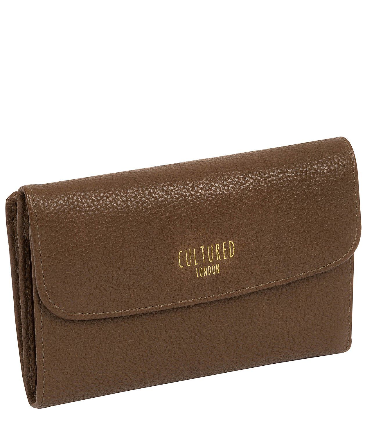 'Tatiana' Pine Needle Leather Purse Pure Luxuries London