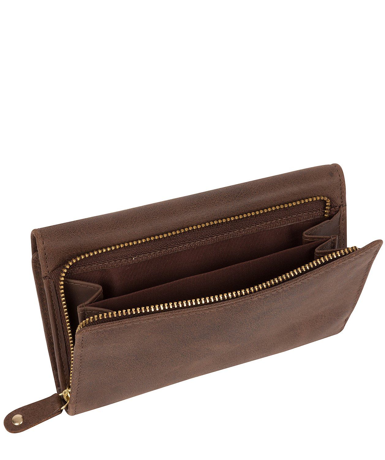 'Tatiana' Vintage Brown Leather Purse