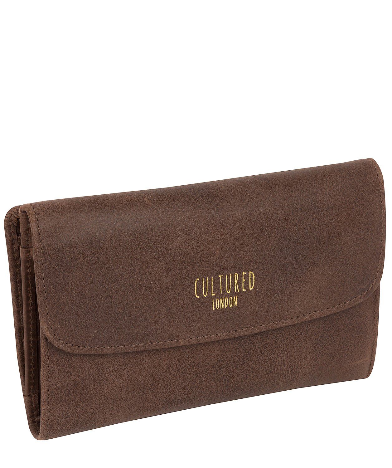 'Tatiana' Vintage Brown Leather Purse