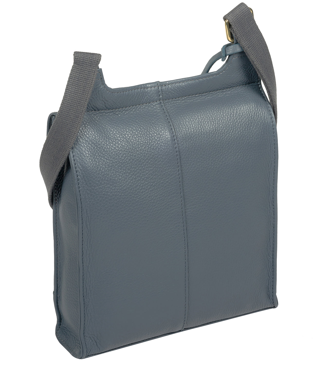 'Covent' Moonlight Blue Leather Cross Body Bag