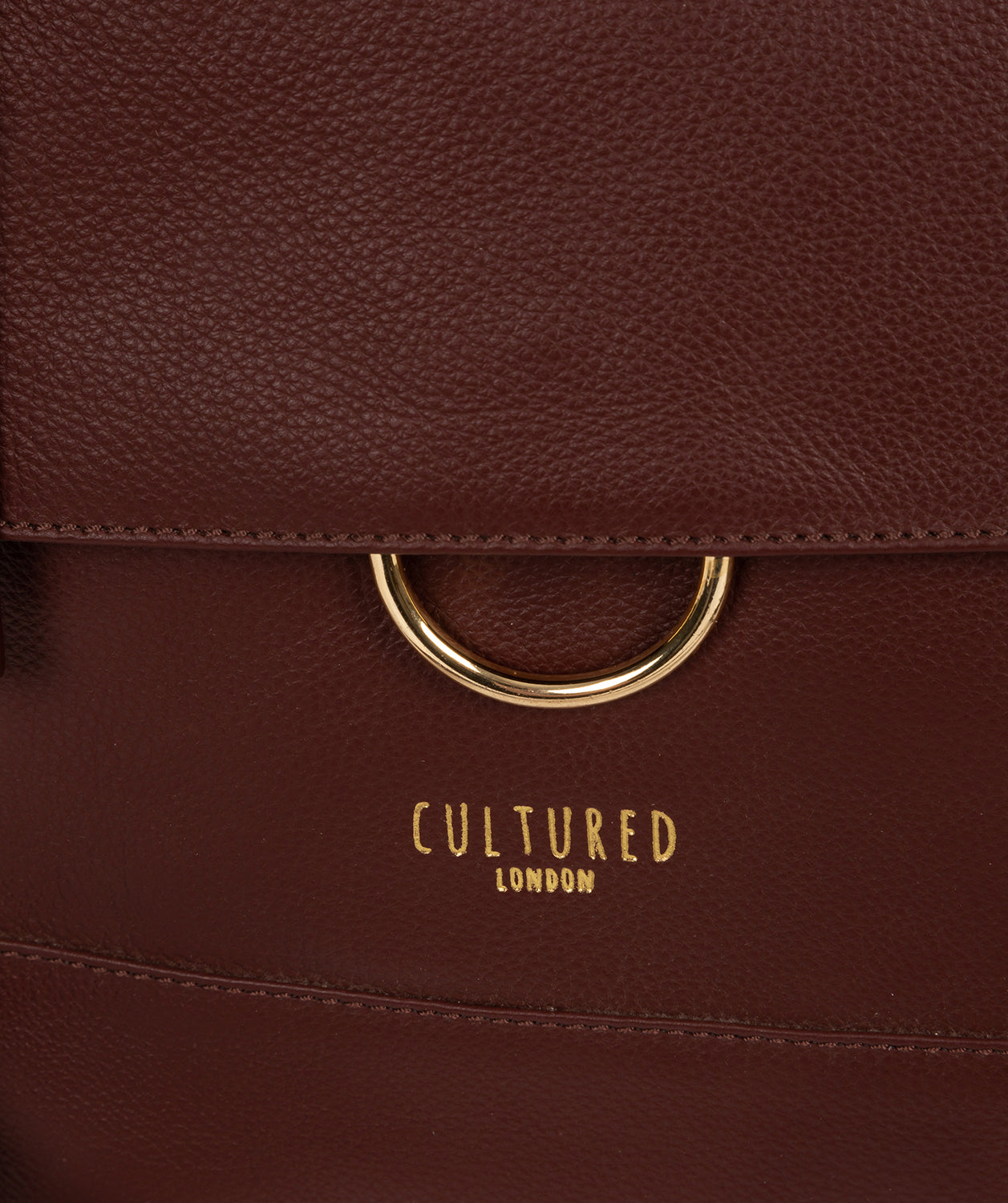 'Covent' Rich Chestnut Leather Cross Body Bag