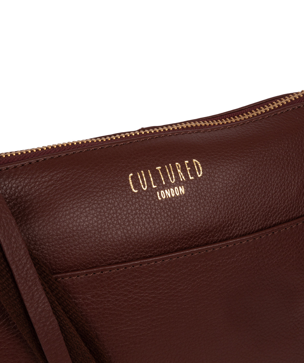'Camden' Rich Chestnut Leather Cross Body Bag