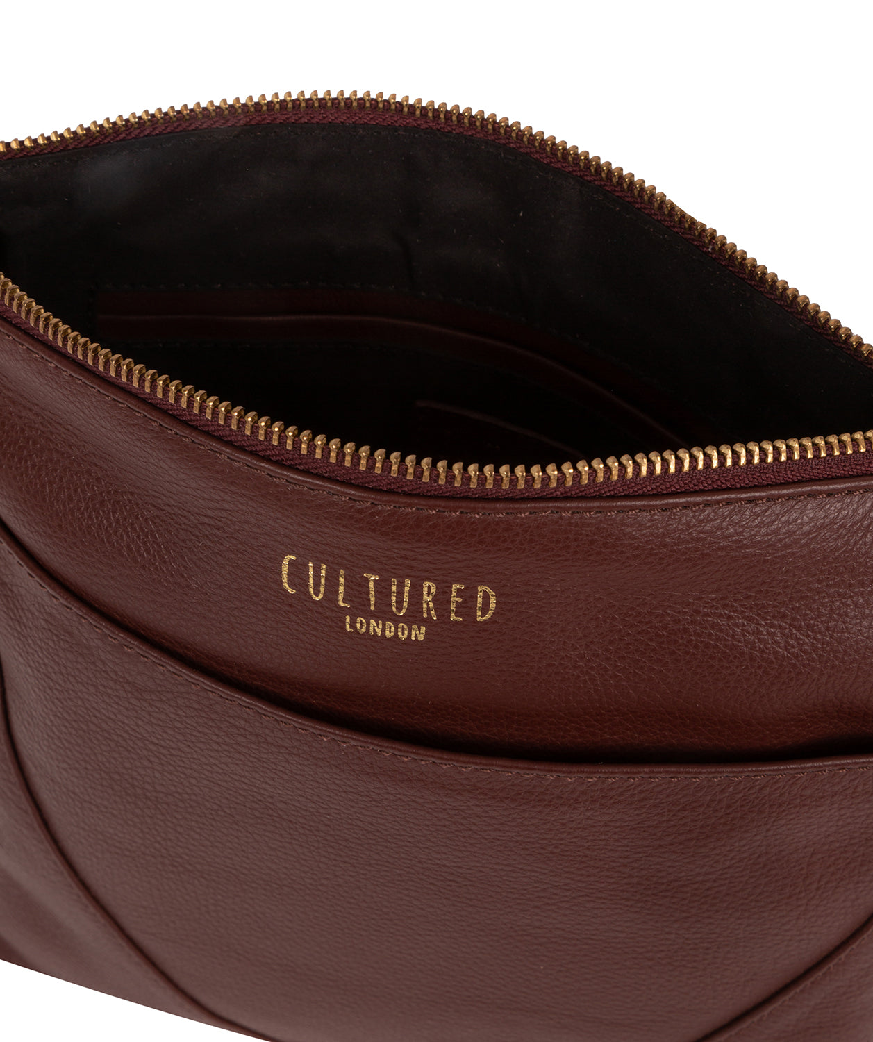 'Camden' Rich Chestnut Leather Cross Body Bag