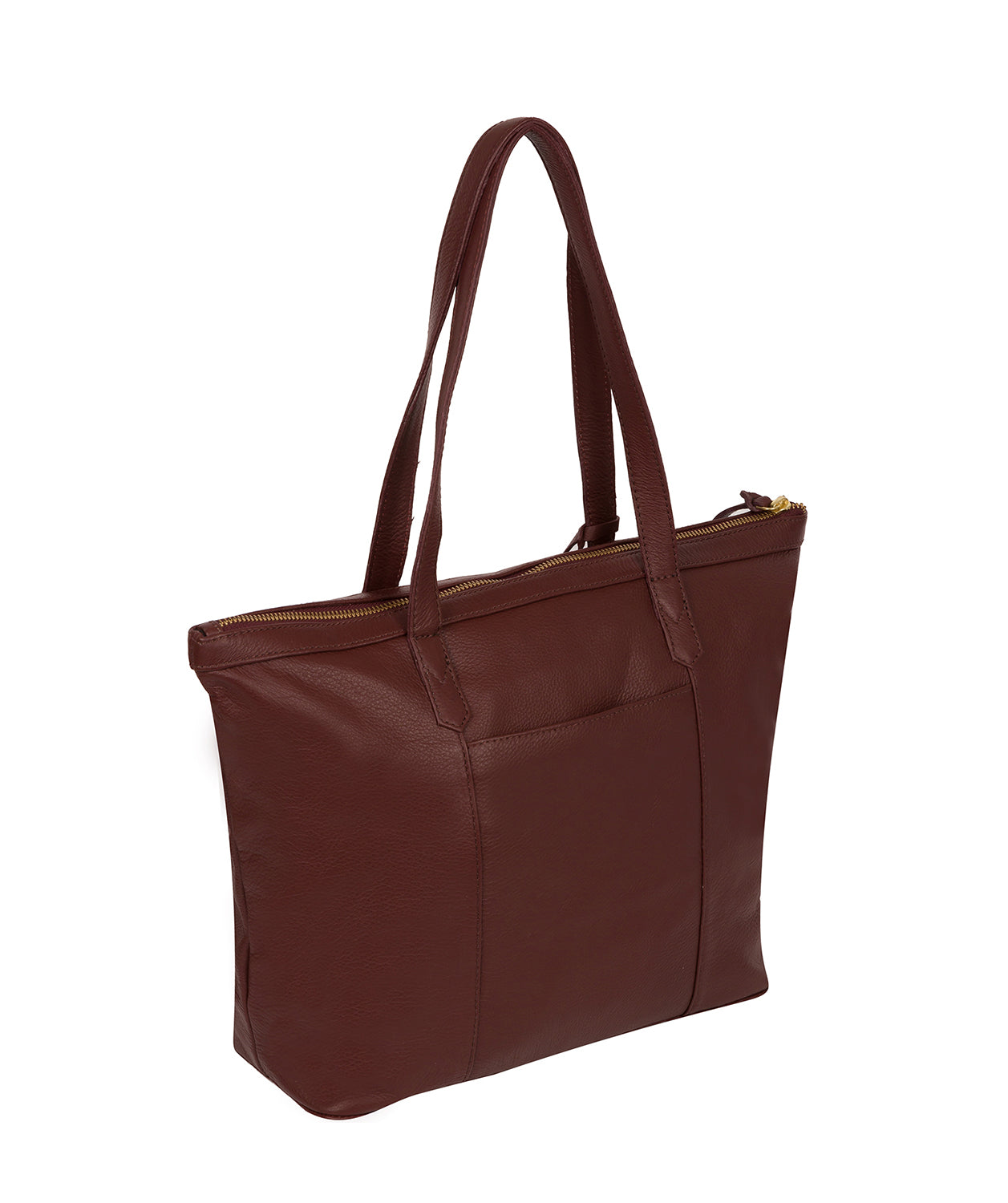 'Heston' Rich Chestnut Leather Tote Bag