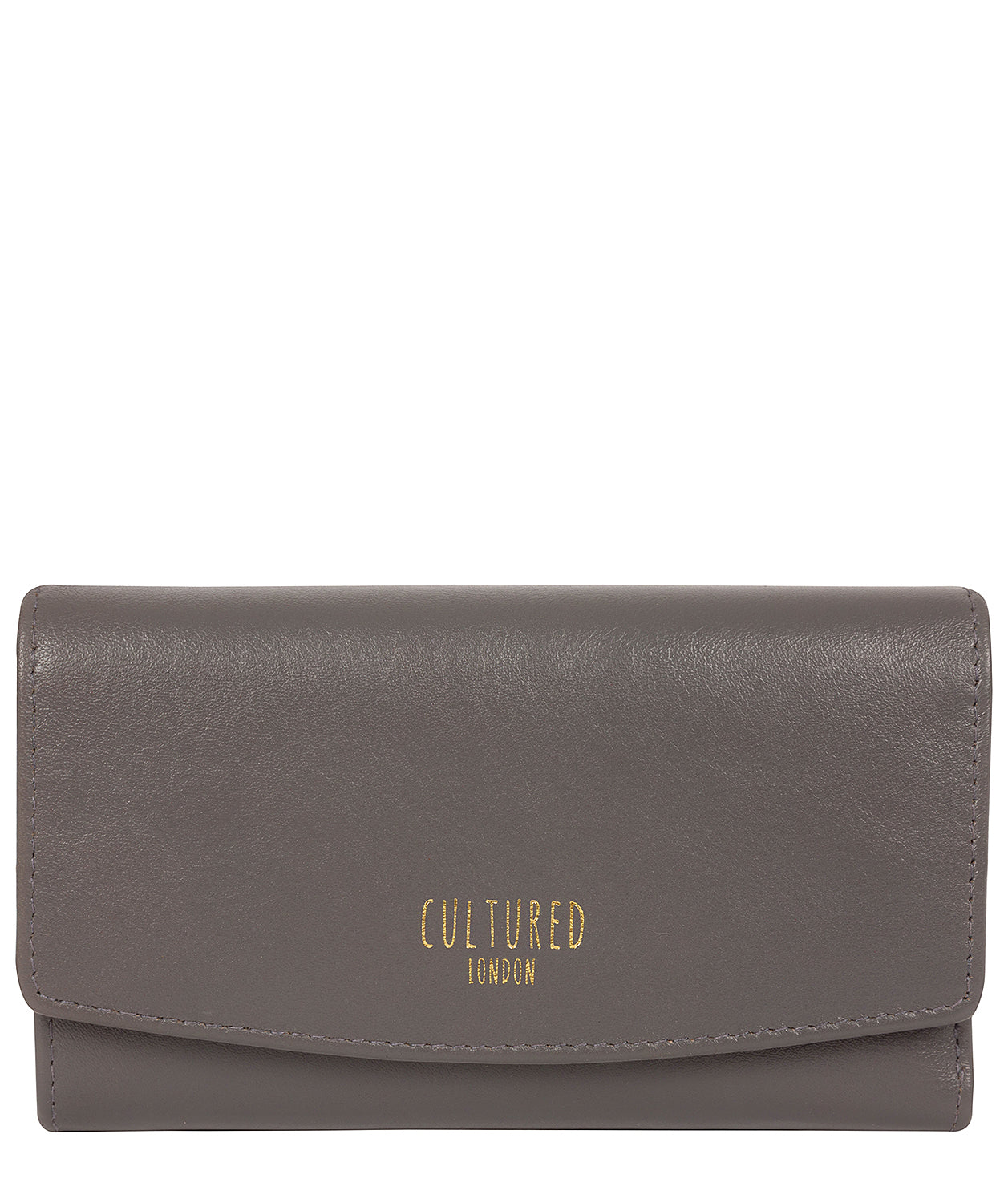 'Aviva' Flint Leather Purse