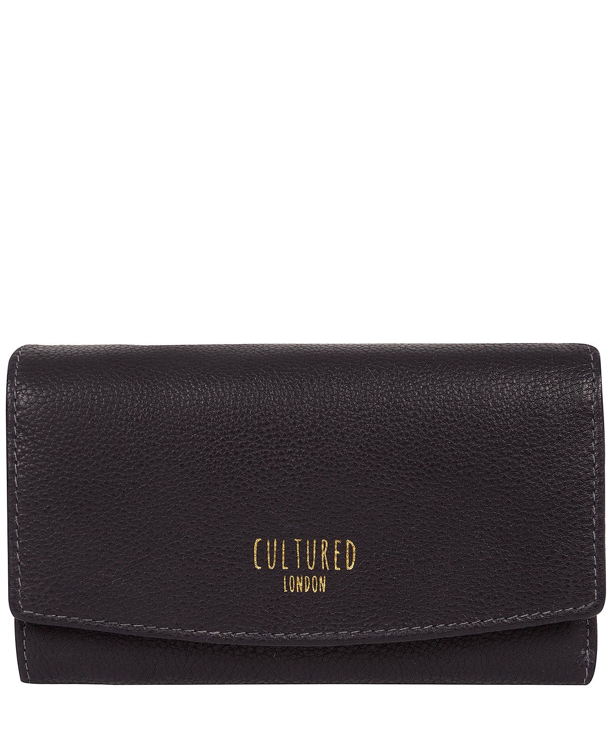 'Aviva' Midnight Leather Purse