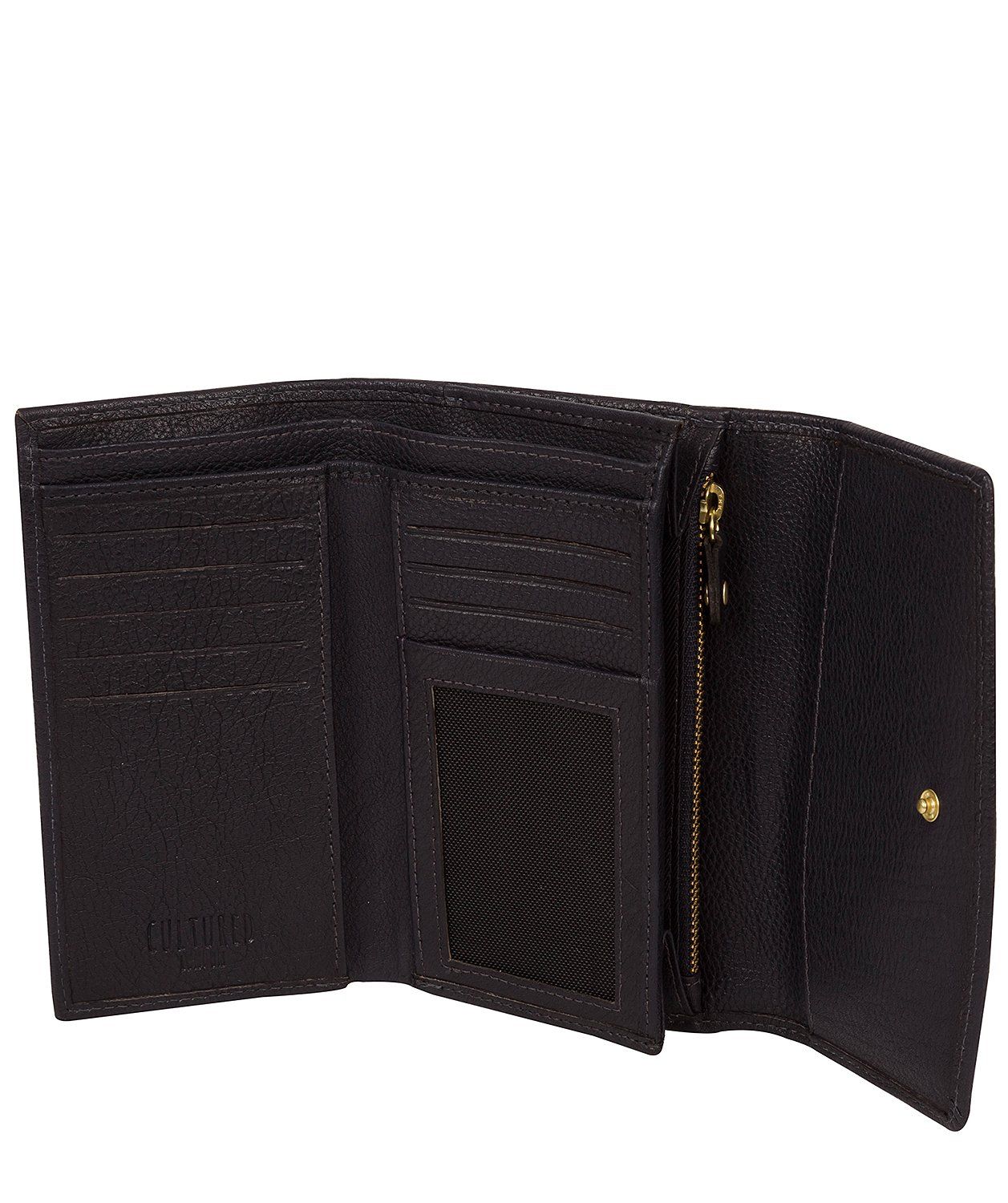 'Aviva' Midnight Leather Purse