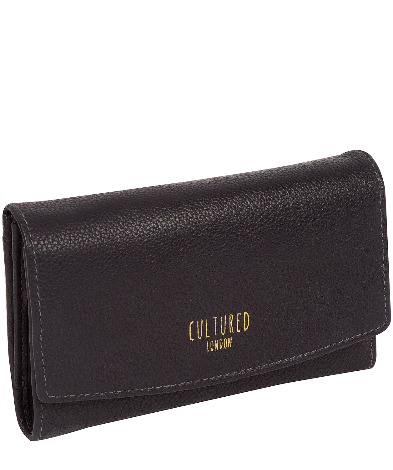 'Aviva' Midnight Leather Purse