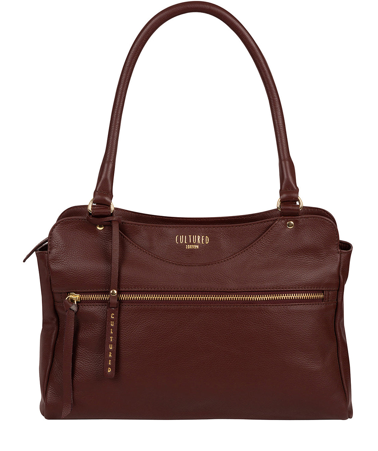 'Shadwell' Rich Chestnut Leather Handbag