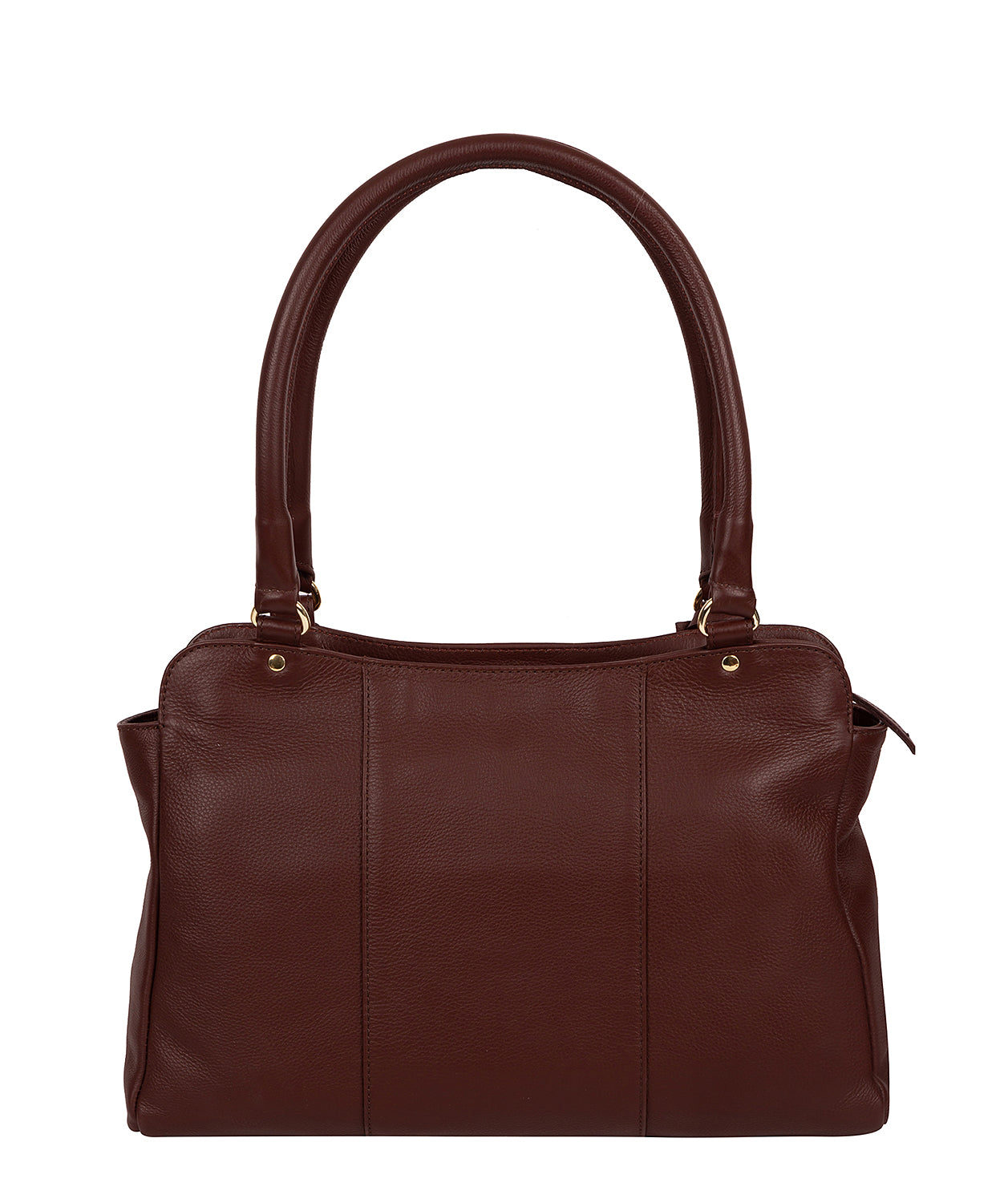 'Shadwell' Rich Chestnut Leather Handbag