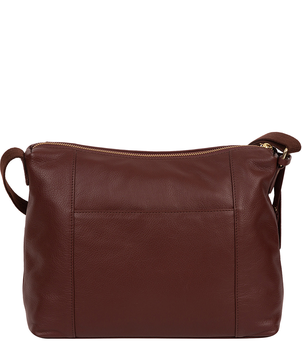 'Chancery' Rich Chestnut Leather Shoulder Bag
