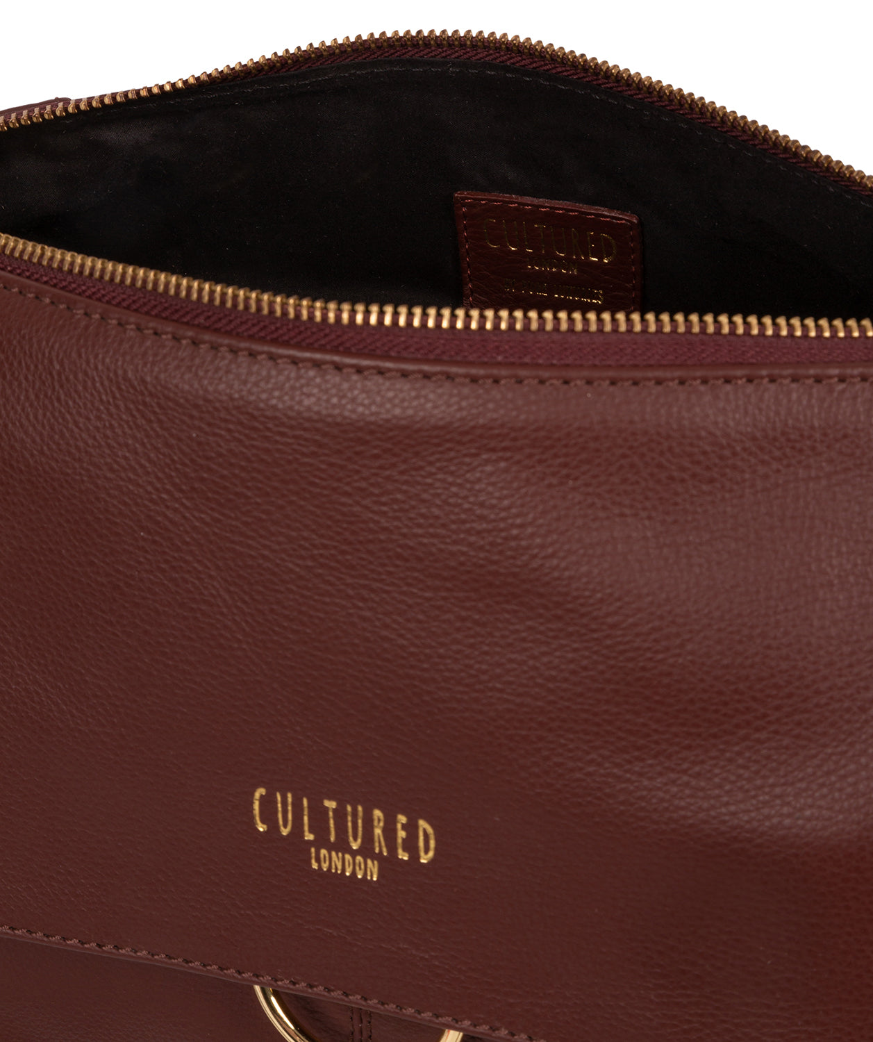 'Chancery' Rich Chestnut Leather Shoulder Bag