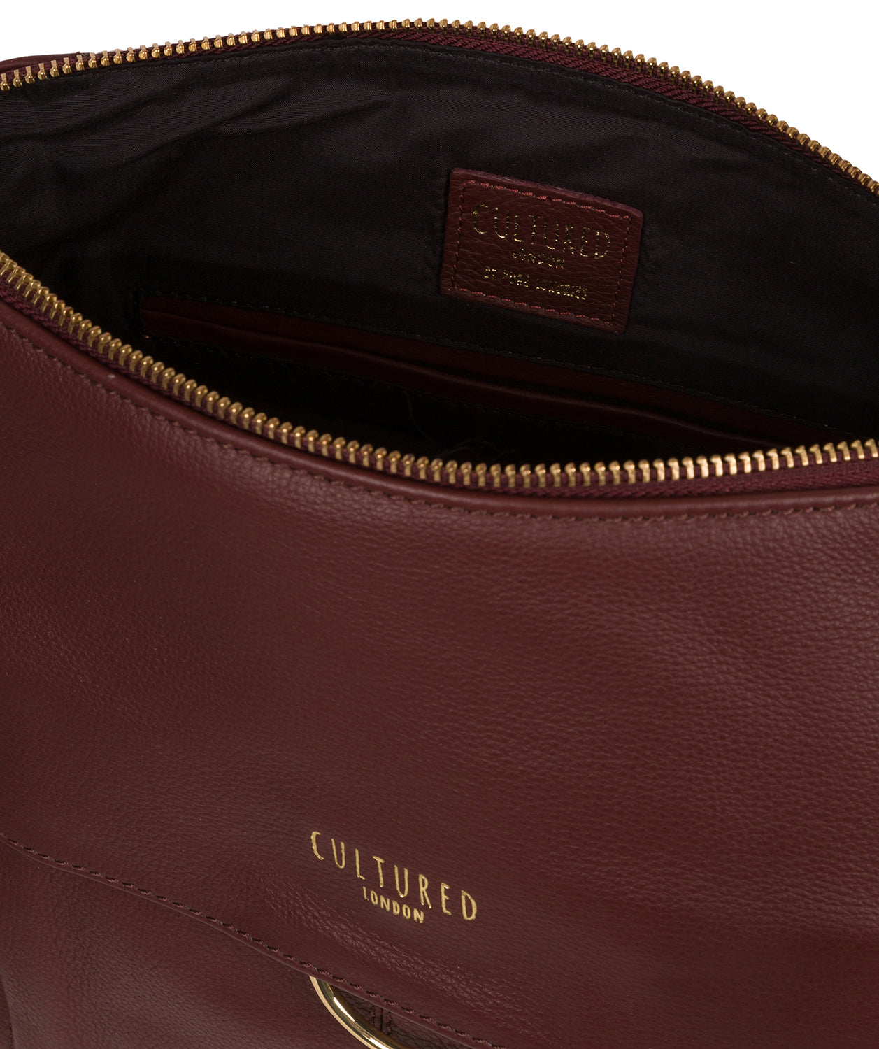 'Chancery' Rich Chestnut Leather Shoulder Bag